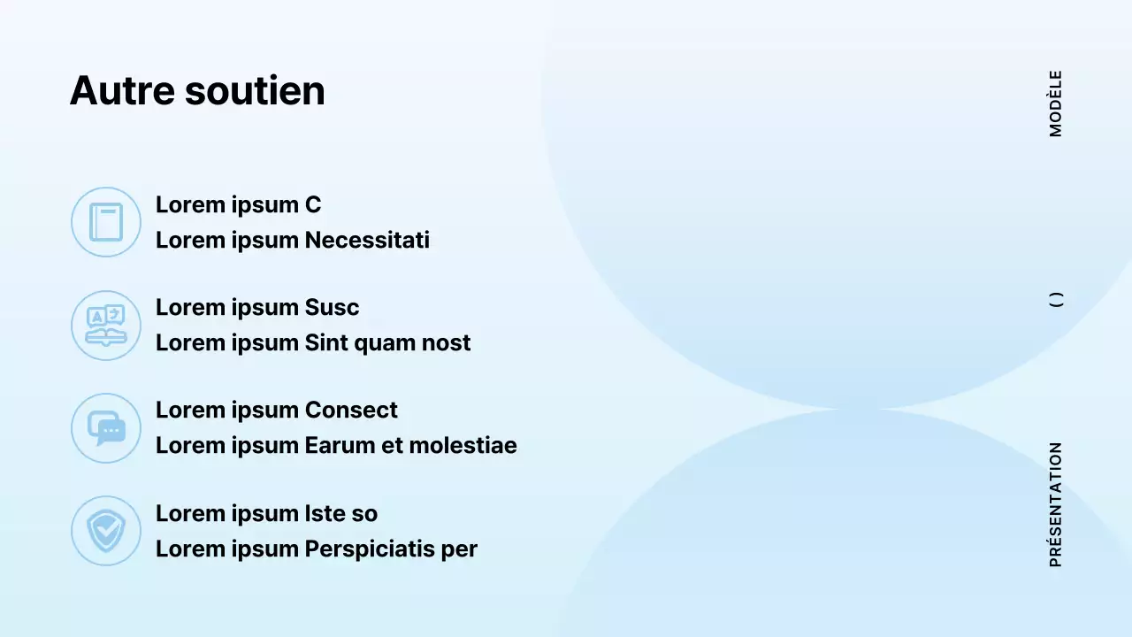 Proposition de livre minimaliste en bleu clair et menthe