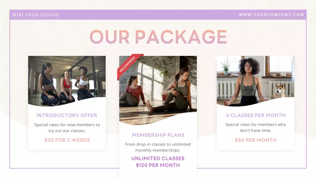 Beige Modern Yoga Promotion Presentation