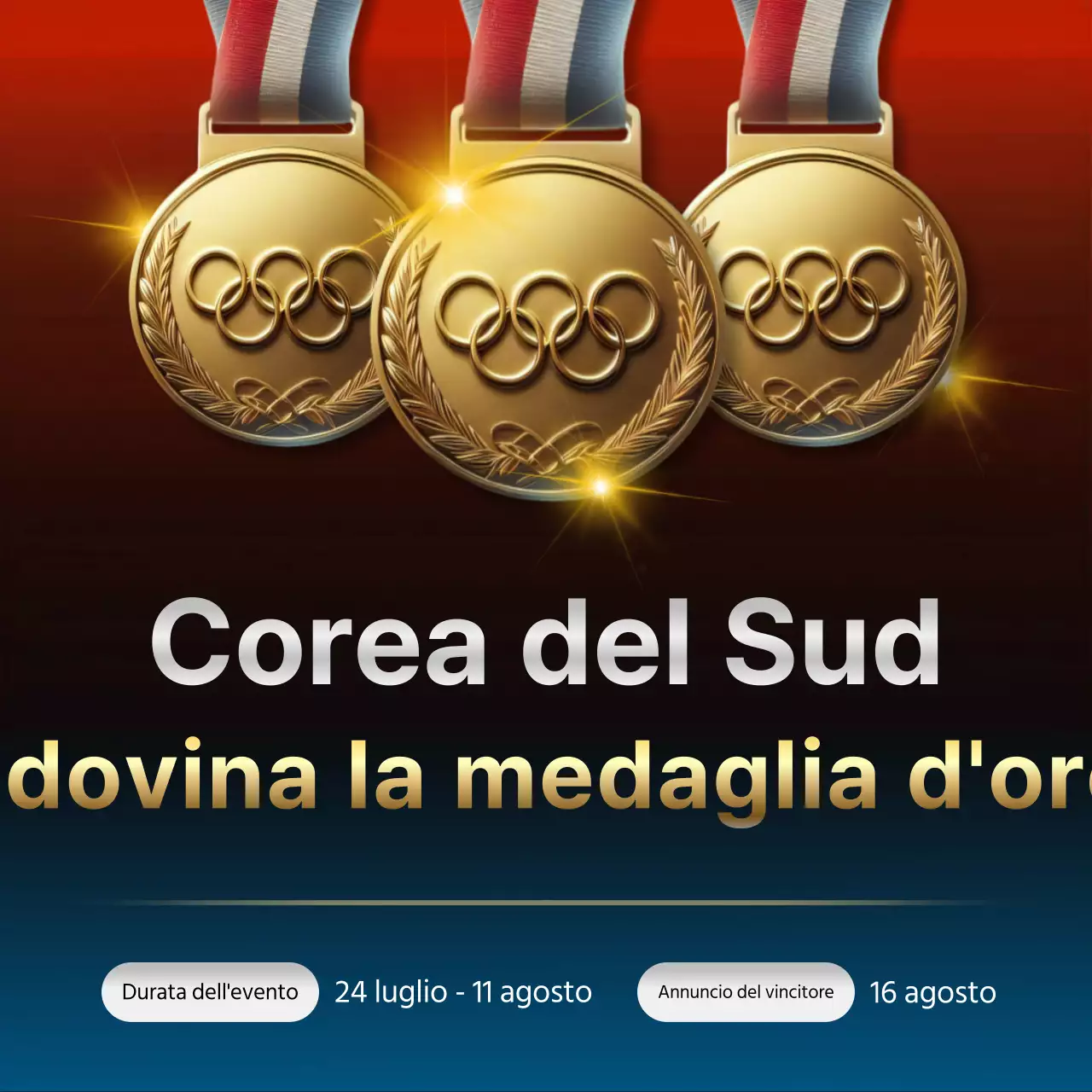 Accenti d'argento e d'oro Pubblicità di eventi a quiz con medaglia d'oro