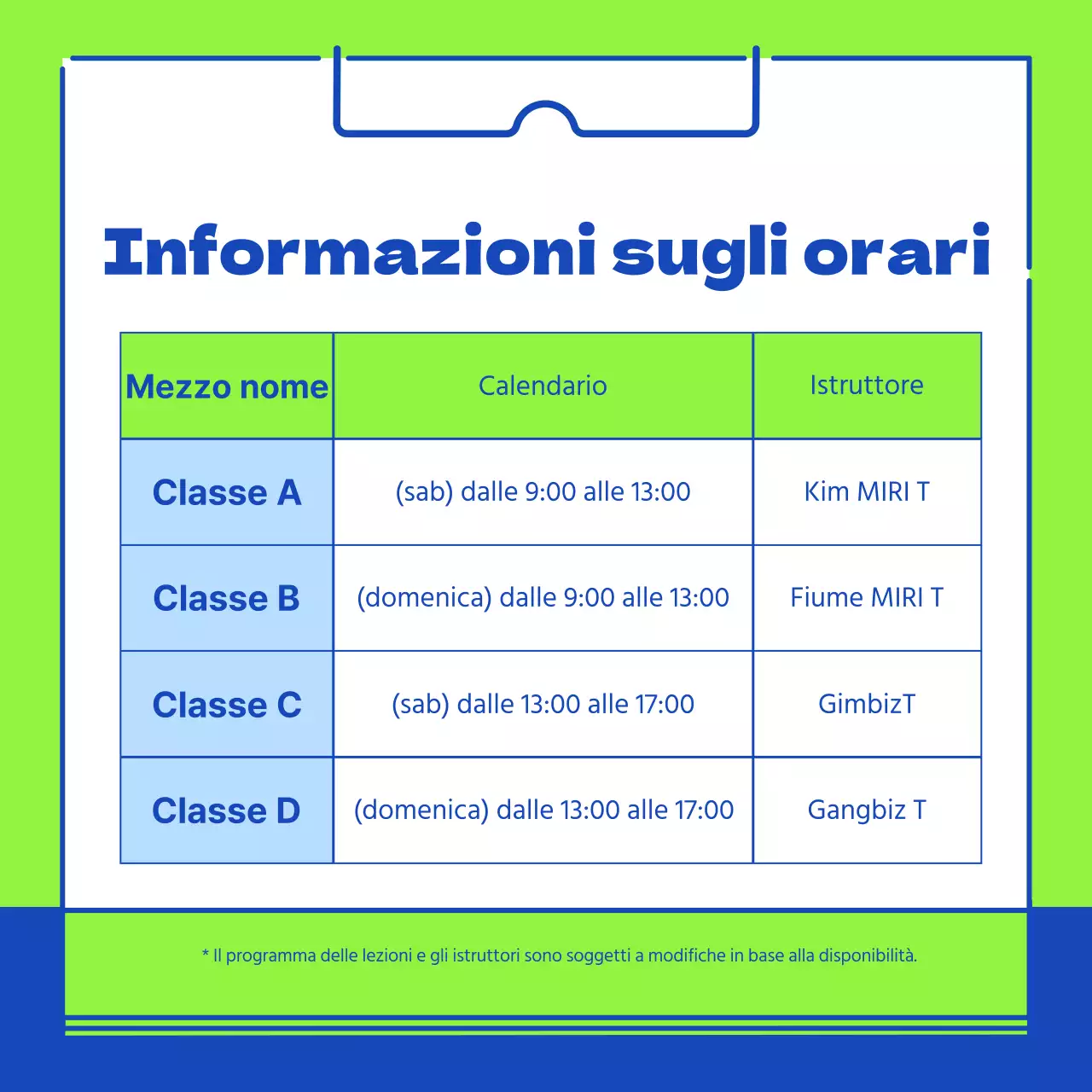 Saggio di promozione scolastica per l'esame di ammissione, semplice e dai colori fluorescenti.