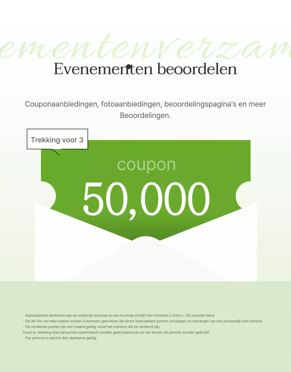 Promoot een eenvoudige salade recensie-evenement in witte en lotusbonen