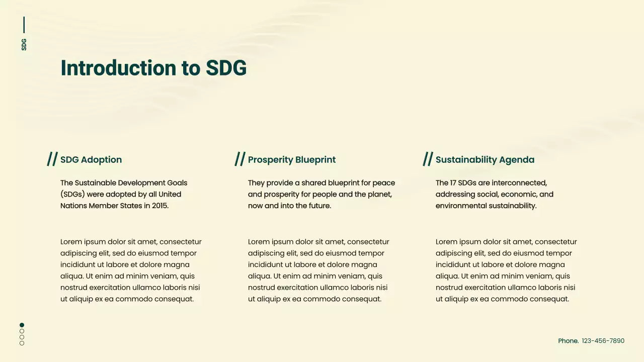 Green Modern Sustainability Presentation