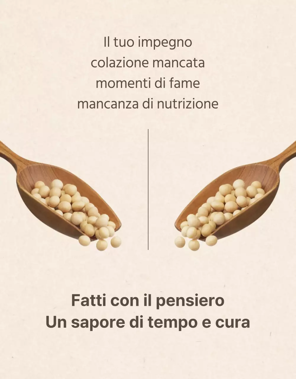 Promozione del latte di soia in stile moderno nei colori beige e kaki