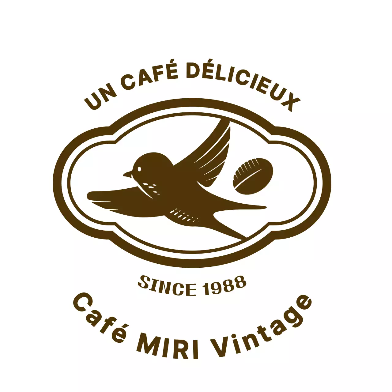 Des grains de café à l'allure rétro