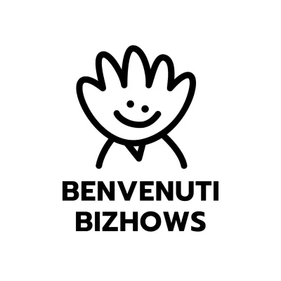 Disegni con personaggi e frasi a forma di mano sorridente