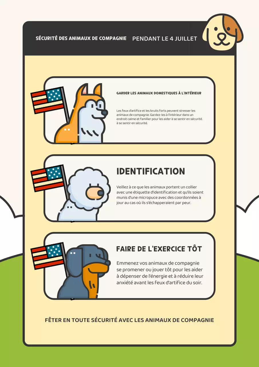 Conseils de sécurité pour votre compagnon jaune et chartreuse