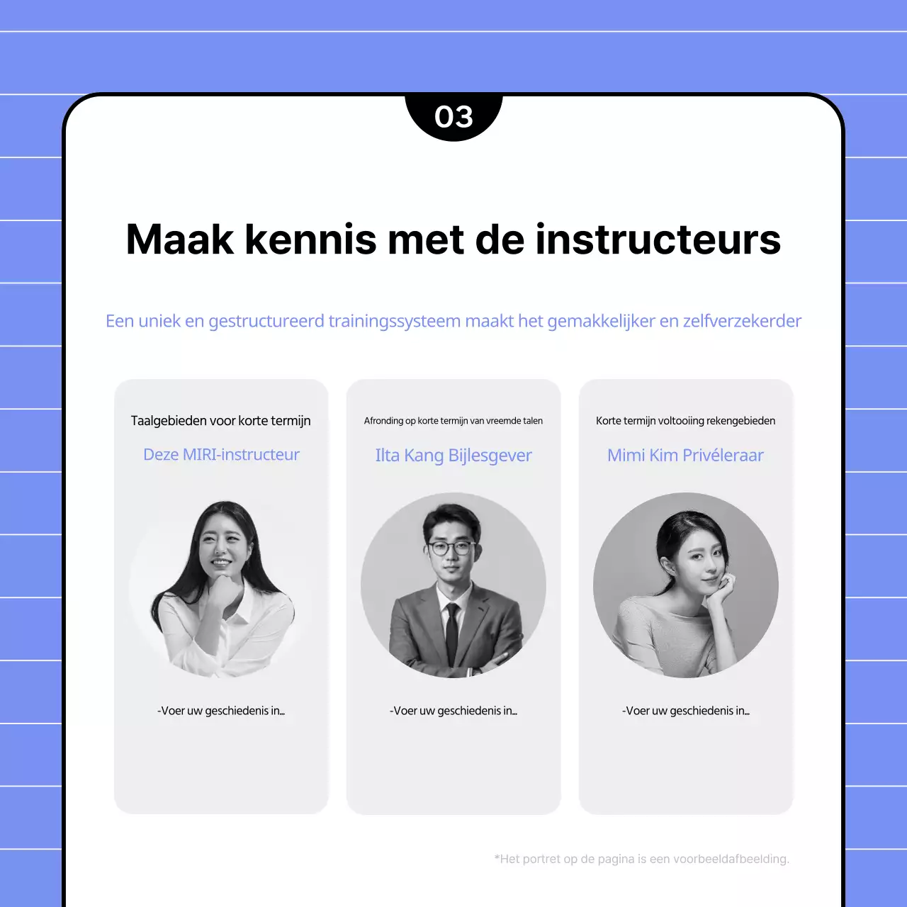 Een leuke schoolgids in chartreuse en lichtblauw