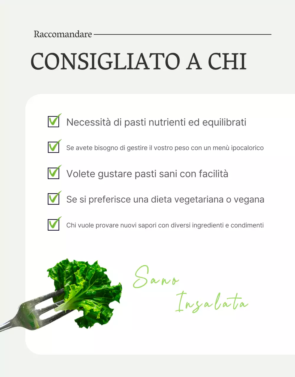Promuovere un semplice controllo dell'insalata con fagioli bianchi e verdi