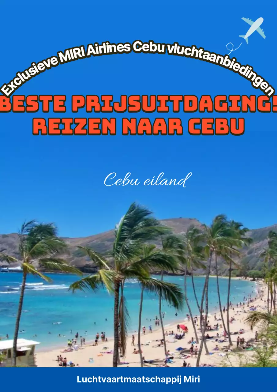 Promoot eenvoudige, goedkope reizen in blauw en geel