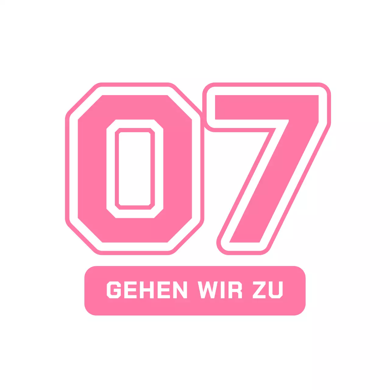 Nummerierte Initialen Waren mit einem Rückennummernkonzept