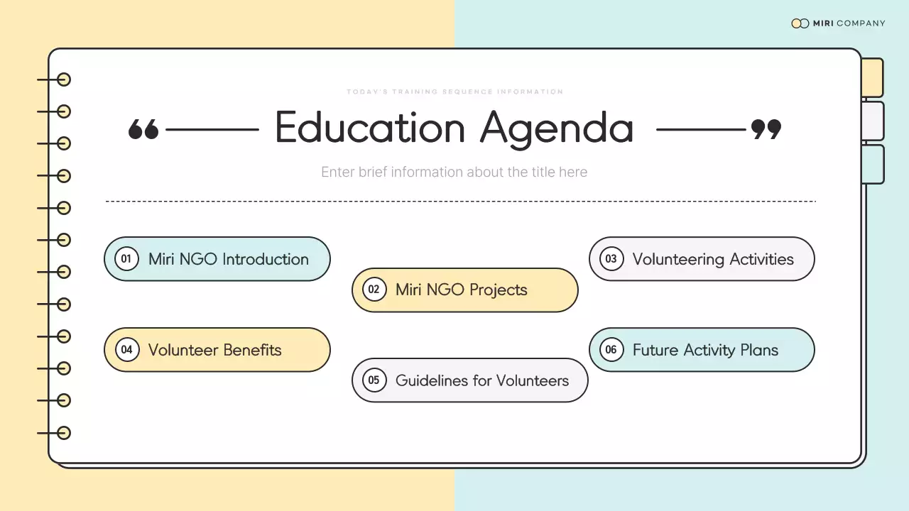 Beige Simple Volunteer Orientation Guide Presentation