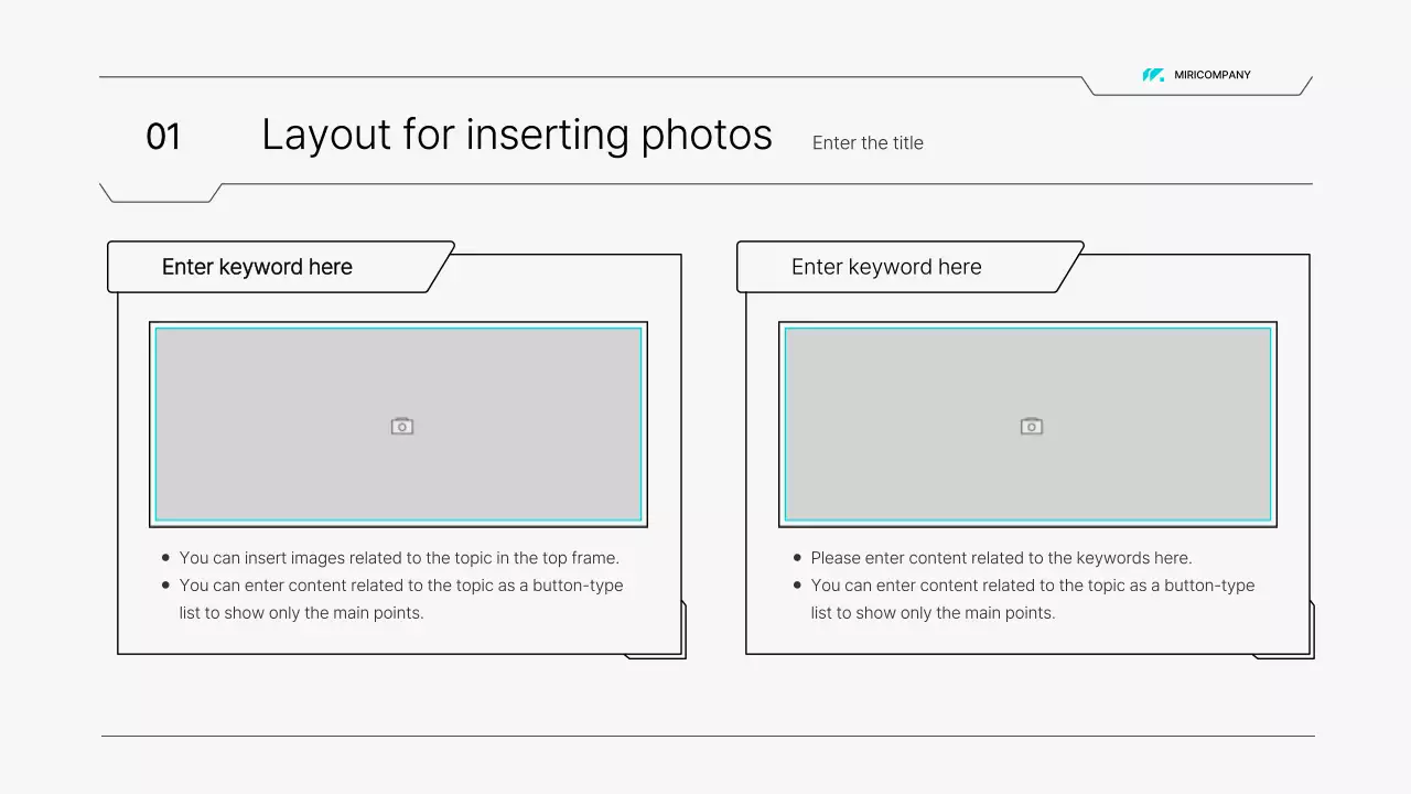 White Modern Electronic Presentation