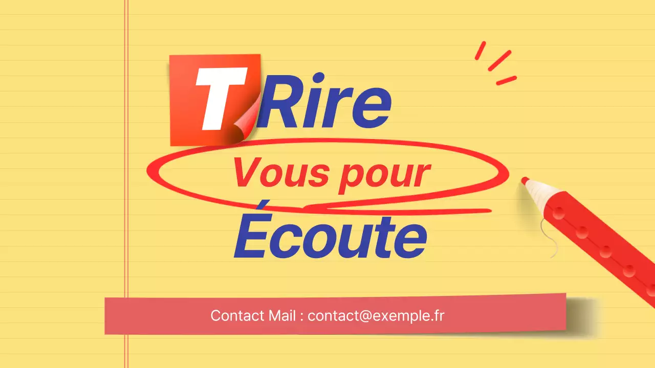 Informations sur l'annonce surlignées en jaune et bleu marine