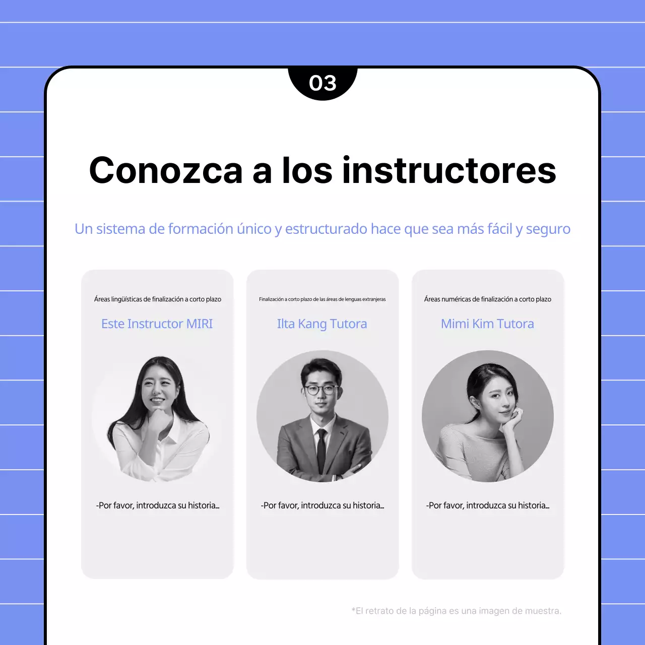 Un bonito folleto escolar en chartreuse y azul claro