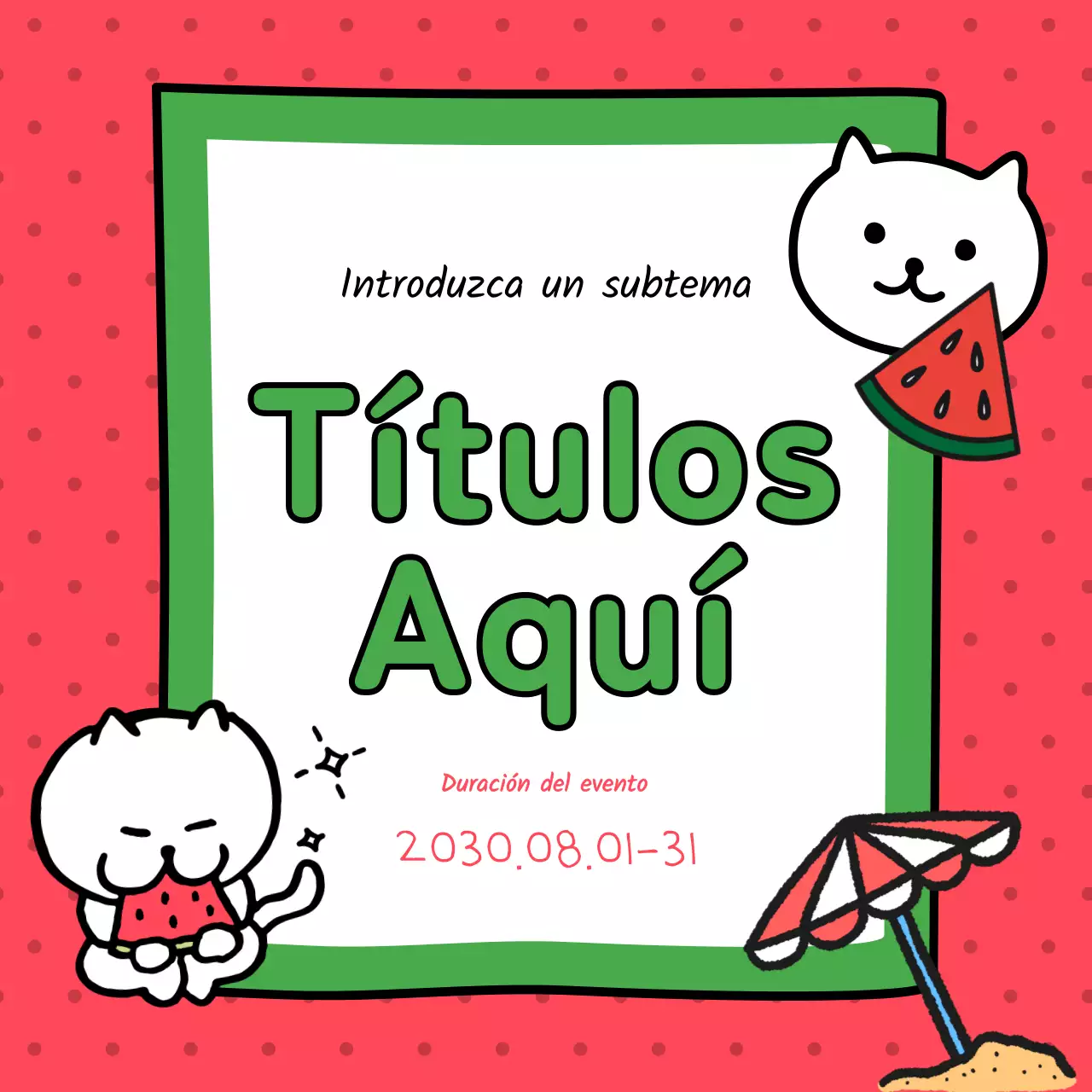 Promociona tus eventos de verano con amarillo y azul claro