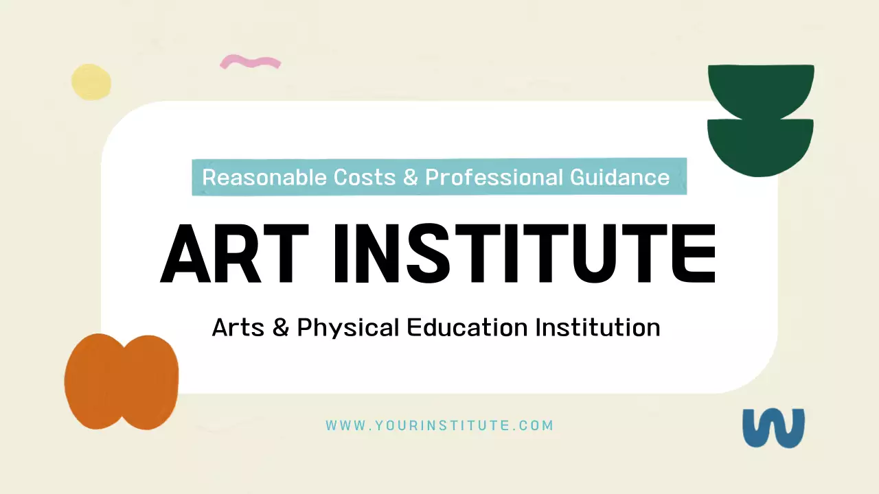 Beige Minimal Art Guide Presentation