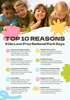 Yellow Playful Nature Guide Poster