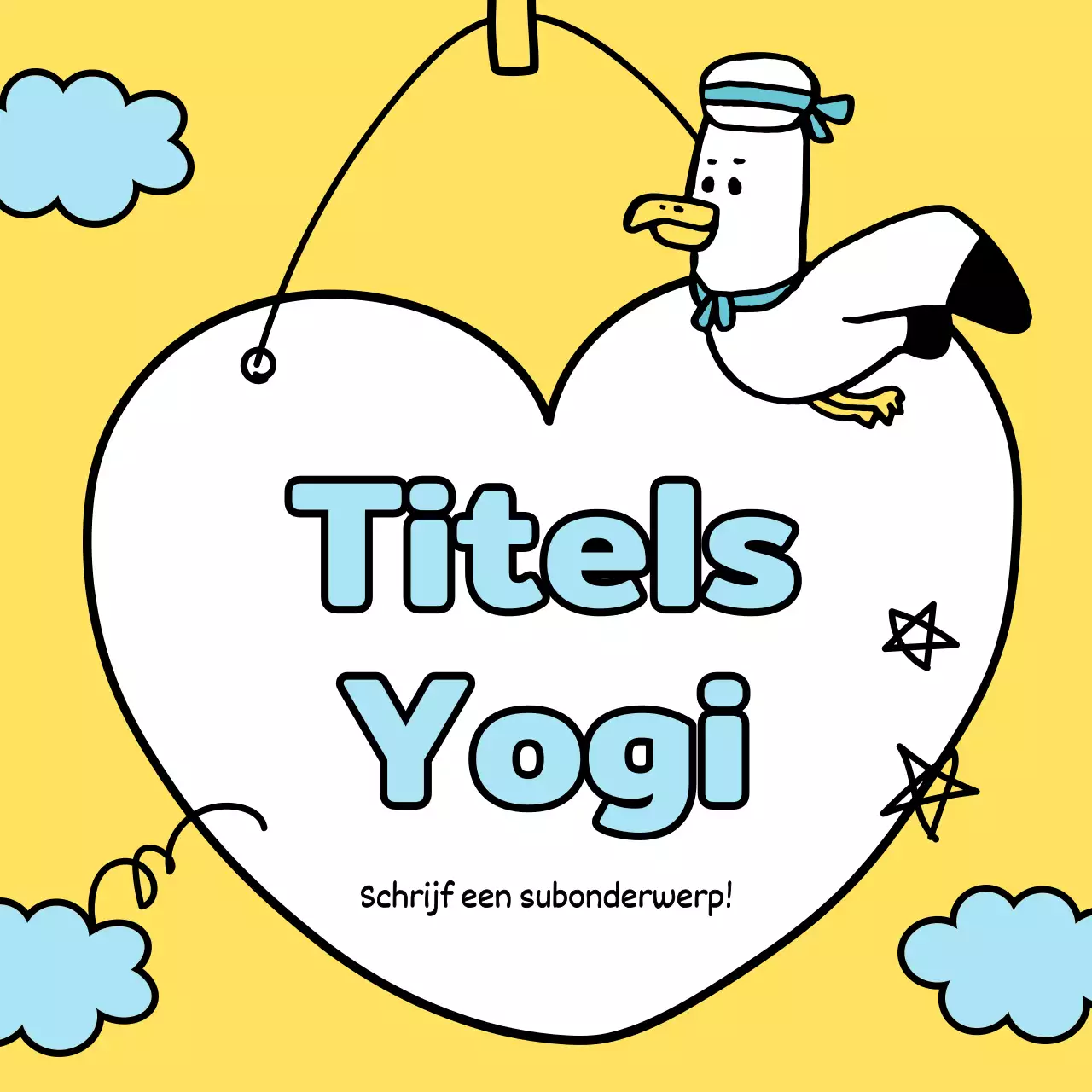 Een collectie mooie zomertitels in geel en lichtblauw