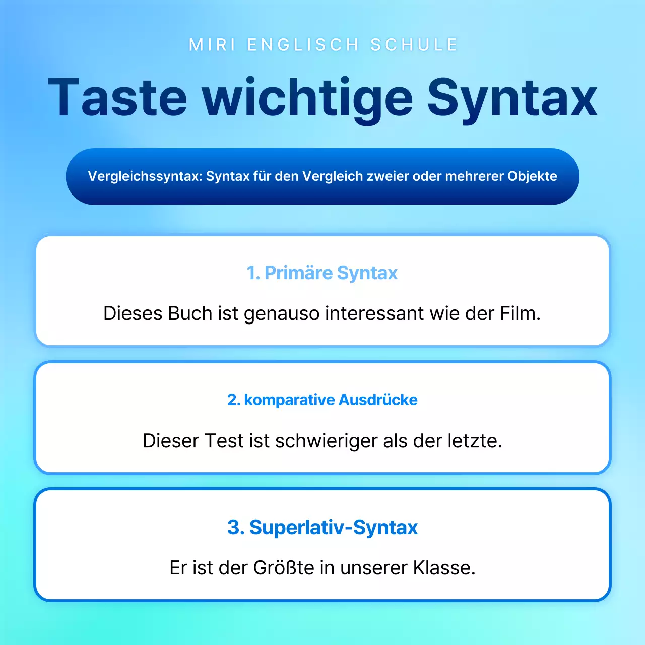 Blauer und mintfarbener Akzentstil zur Förderung der TOEIC-Sommer-Sondervorlesungen