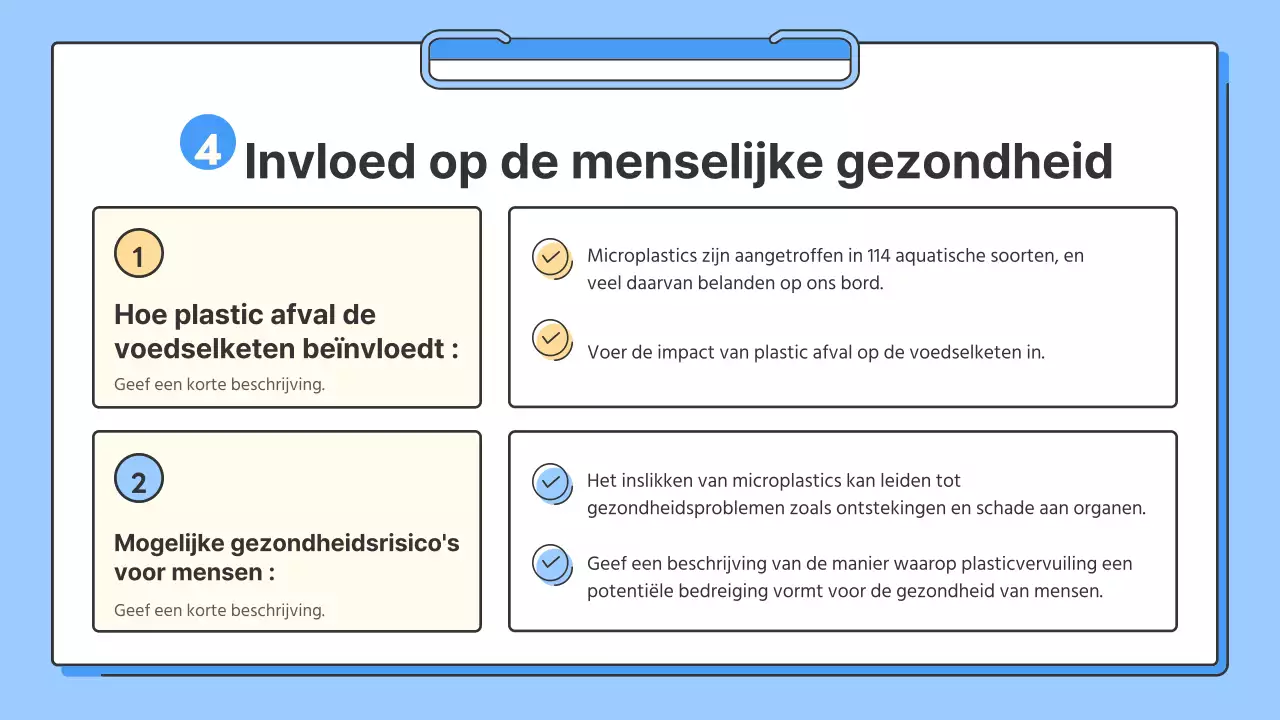 Een eenvoudige blauw-gele trainingsvideo over hoe we onze oceanen kunnen beschermen
