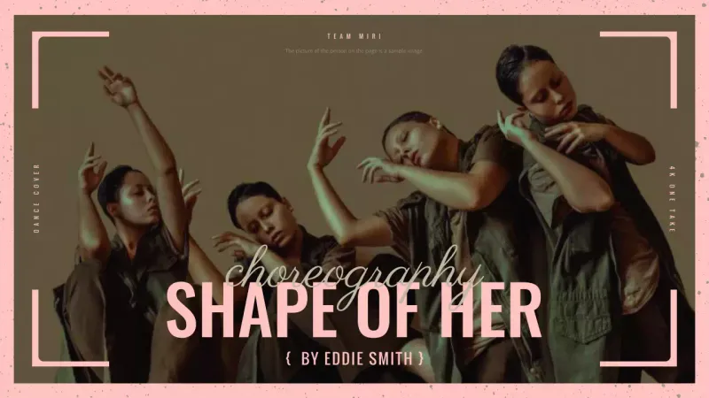 Pink Aesthetic Dance Cover YouTube Thumbnail