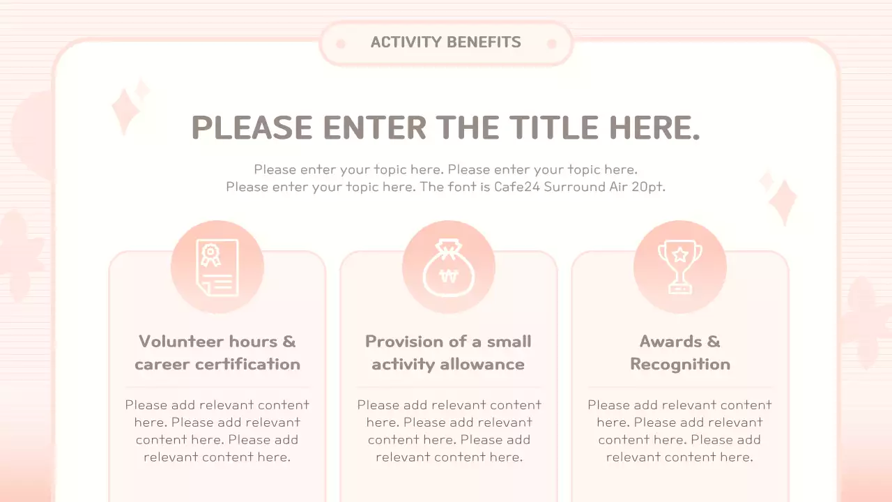 Pink and Red Corps Training Materials