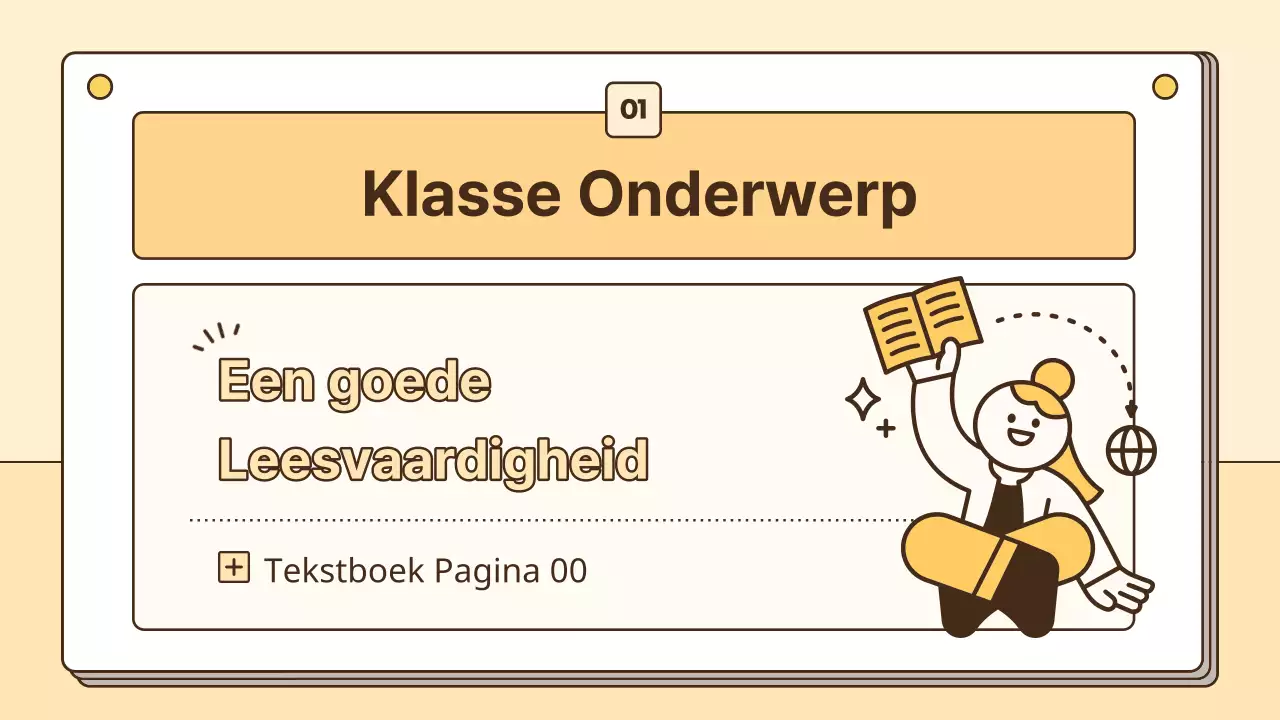 Hulpmiddelen voor leesvaardigheid voor leerlingen in geel en wit