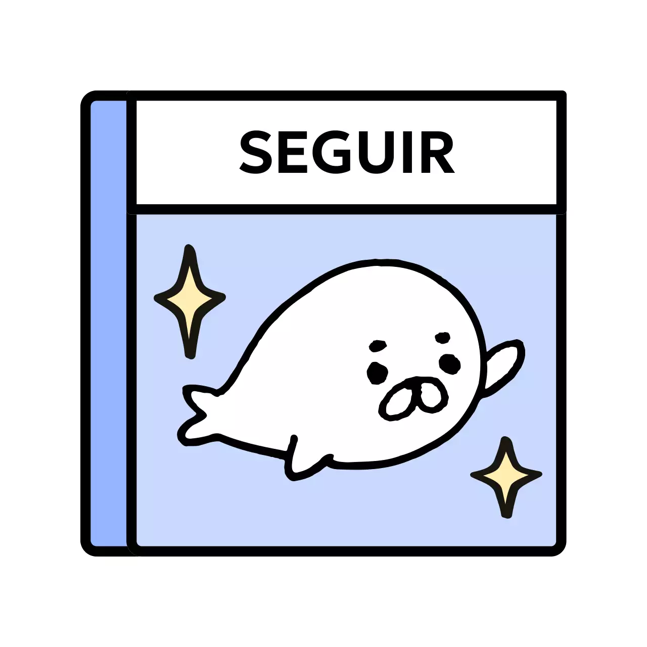 Diseño tipo álbum con simpáticas ilustraciones de animales