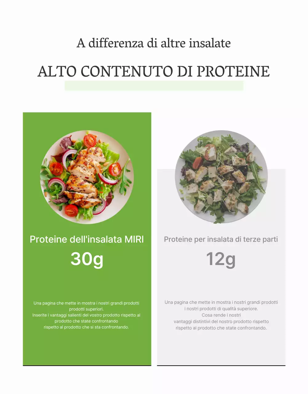 Promuovere un semplice controllo dell'insalata con fagioli bianchi e verdi
