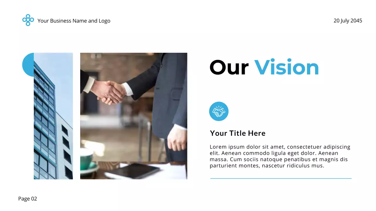 Blue Modern Business Presentation