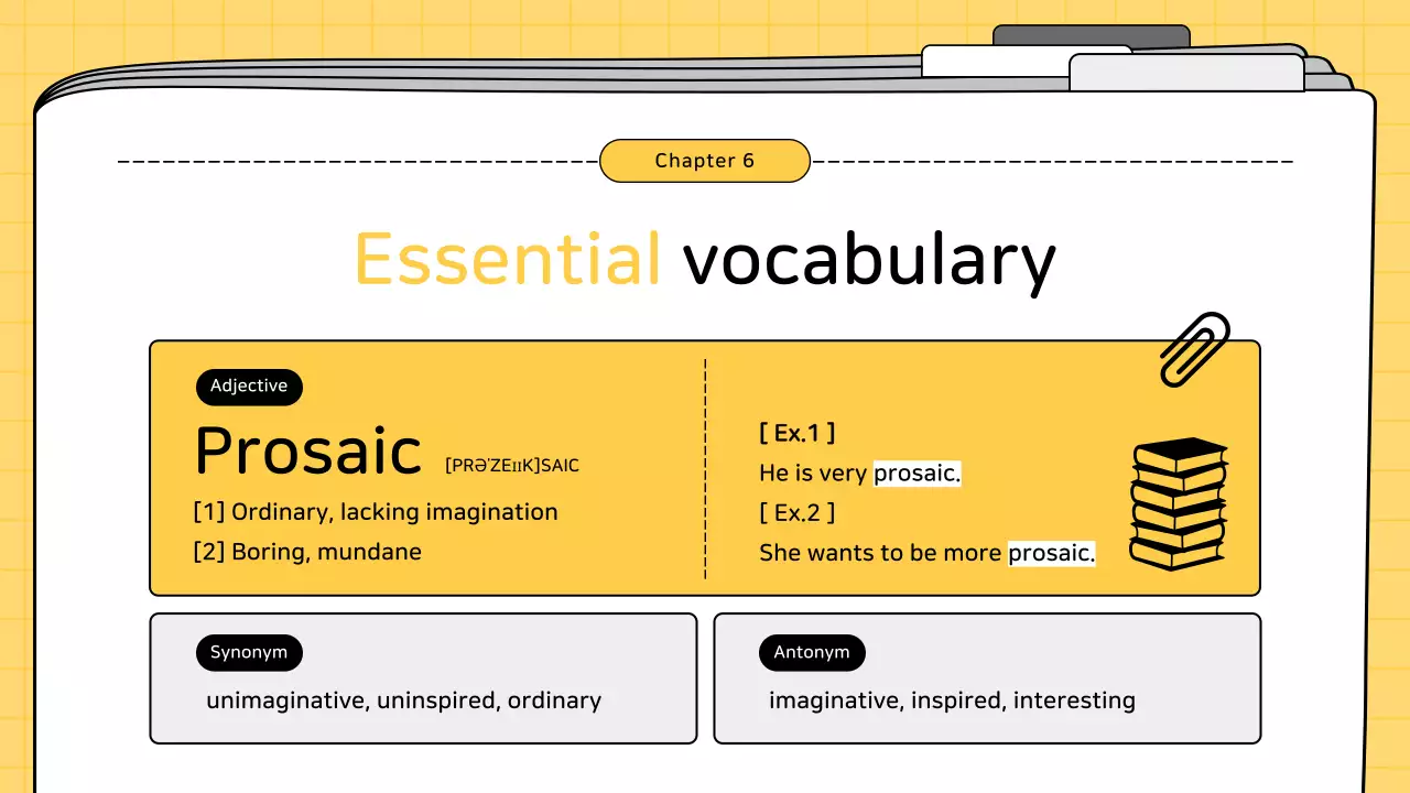 Yellow Modern Academic Template Presentation