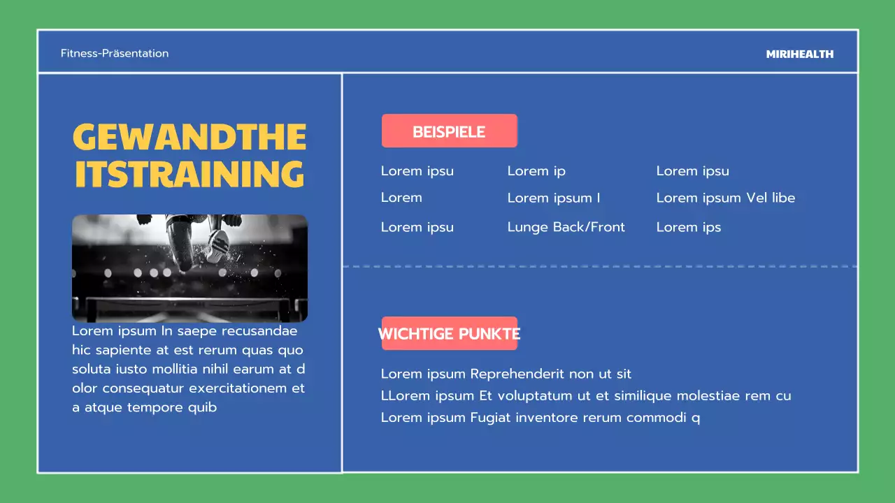 Vorteile der blauen und grünen Bewegung Bildungsressourcen