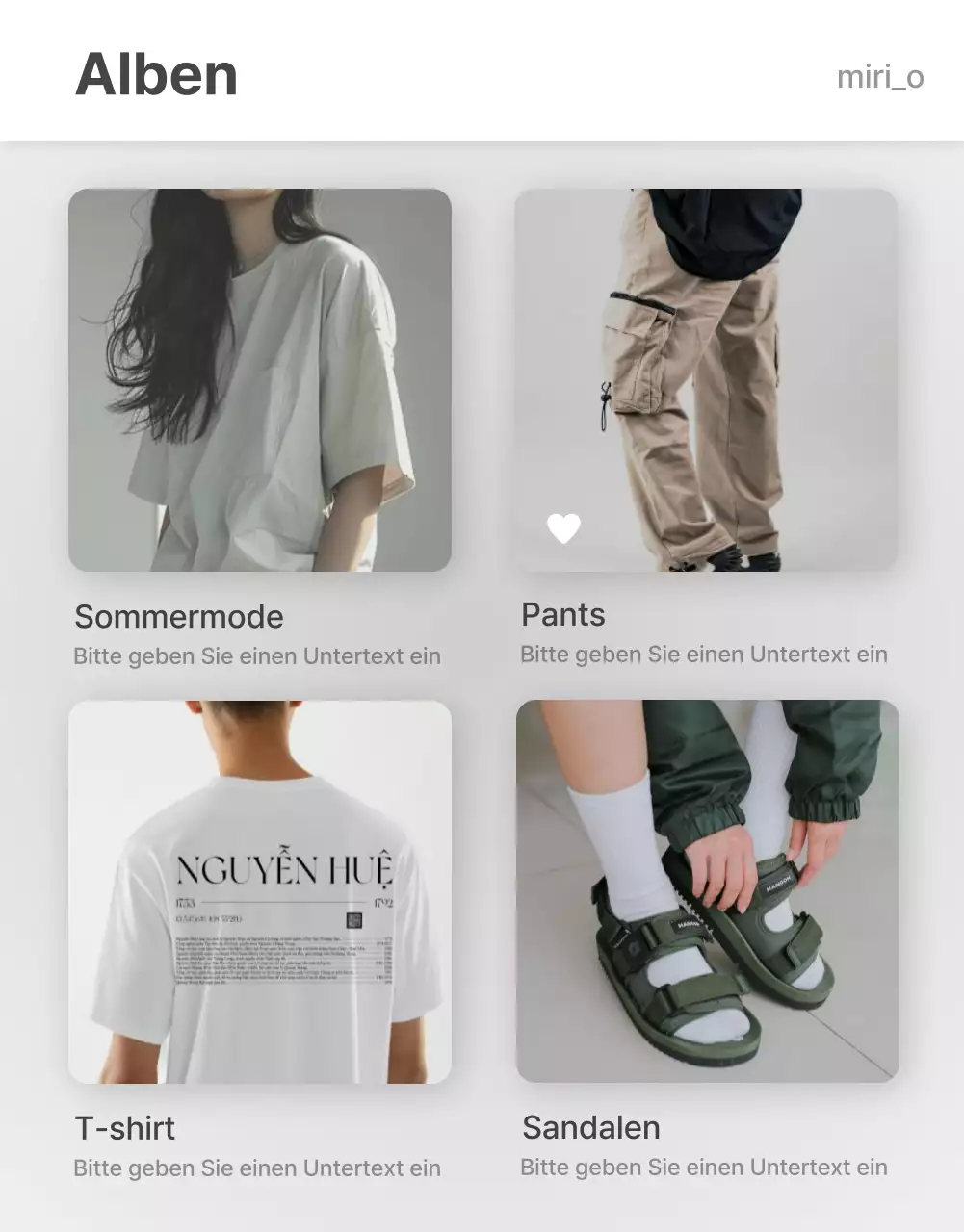 Bewerben Sie Ihren Fotolayout-Bedarf in einem trendigen Einkaufszentrum in Grau und Hellblau