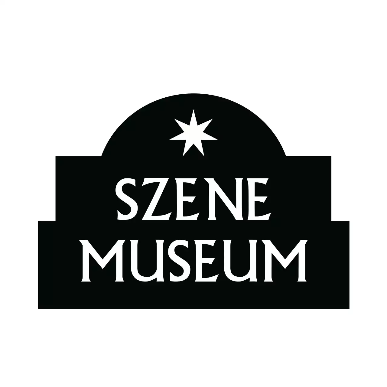 Grafikdesign mit einer einzigartigen Ausstrahlung, die die Form eines Gebäudes nachahmt