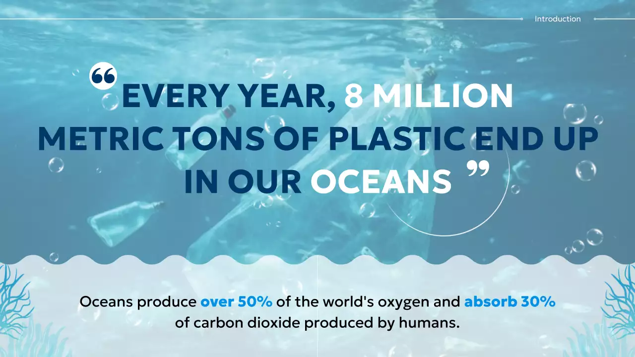 Blue Modern Ocean Guide Presentation