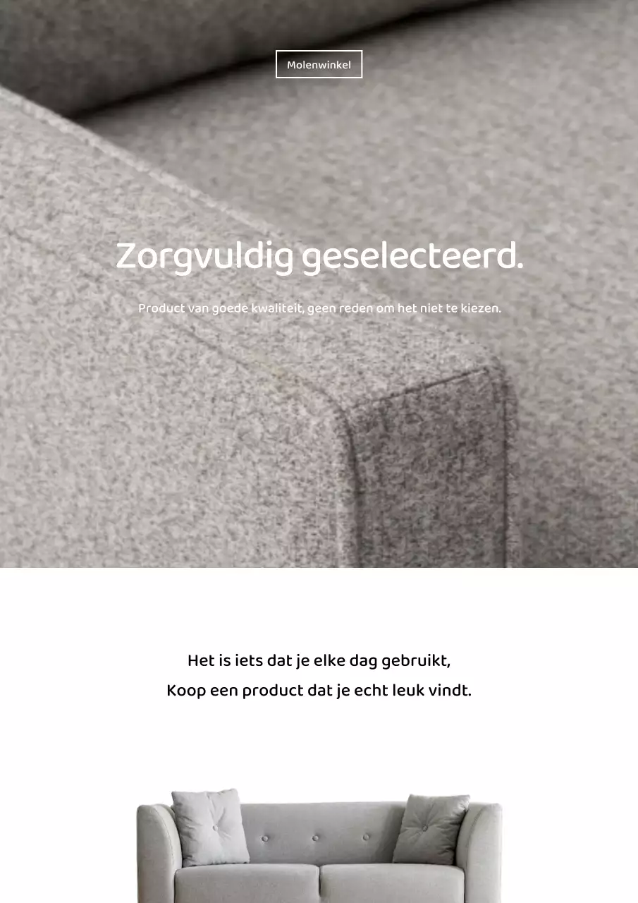 Minimalistische witte en grijze productfolders