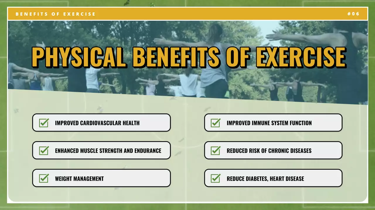 Green Modern Exercise Presentation