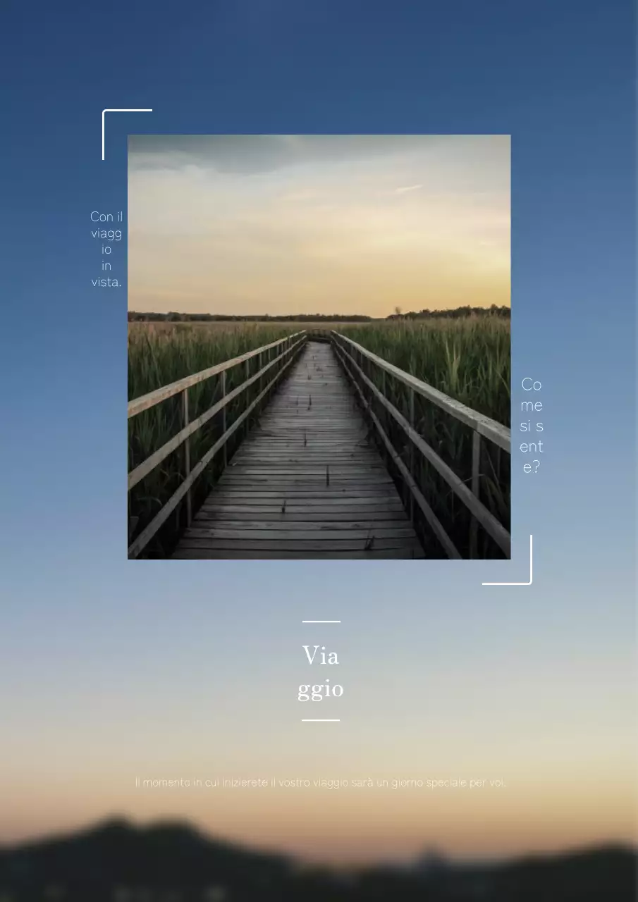 Opuscoli blu e marroni con semplici dichiarazioni di sensibilità.