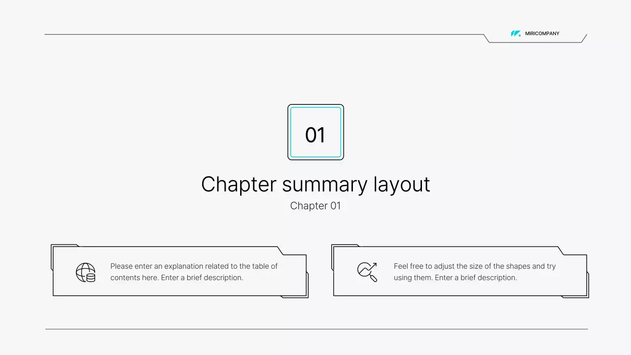 White Modern Electronic Presentation