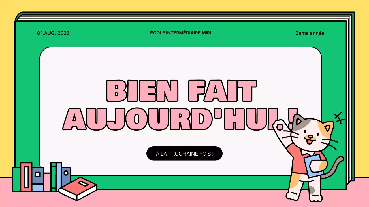 Mignon matériel de lecture rose et vert