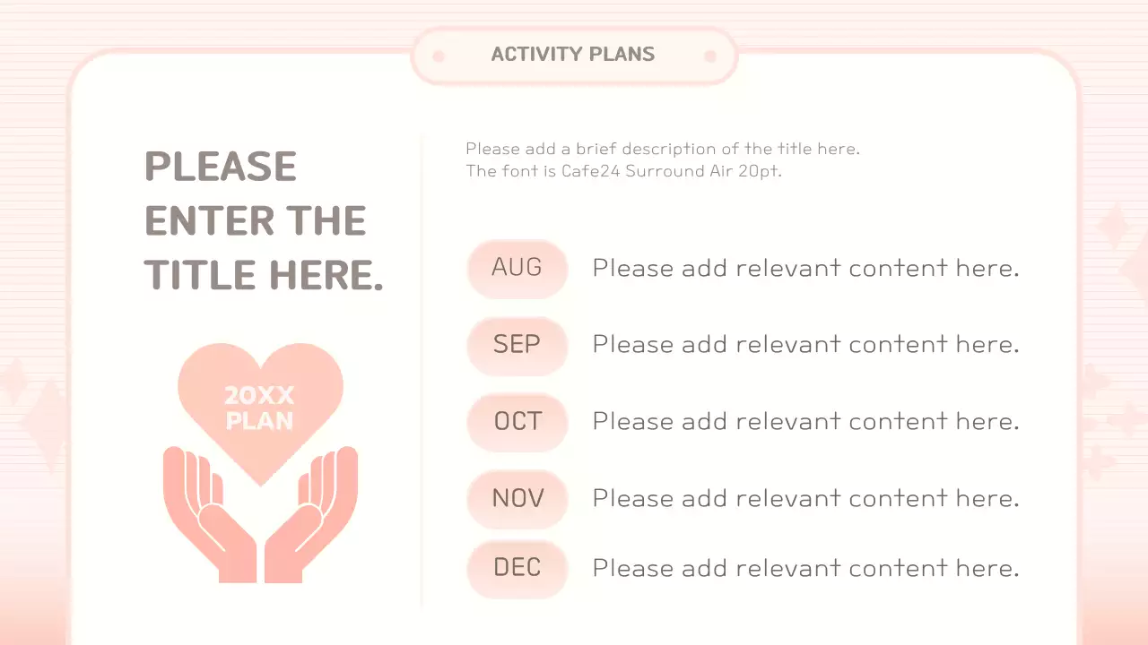 Pink and Red Corps Training Materials