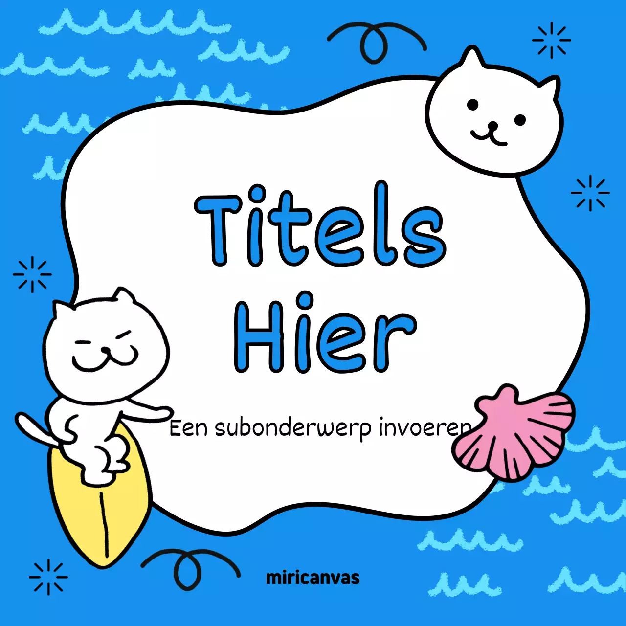 Promoot je zomerevenementen met geel en lichtblauw