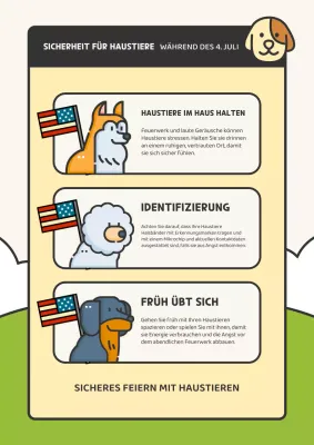 Sicherheitstipps für Ihr gelbes und graubraunes Schätzchen