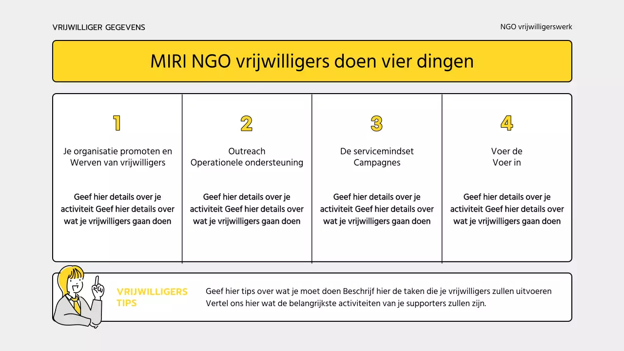 Eenvoudig geel en grijs trainingsmateriaal voor korpsen