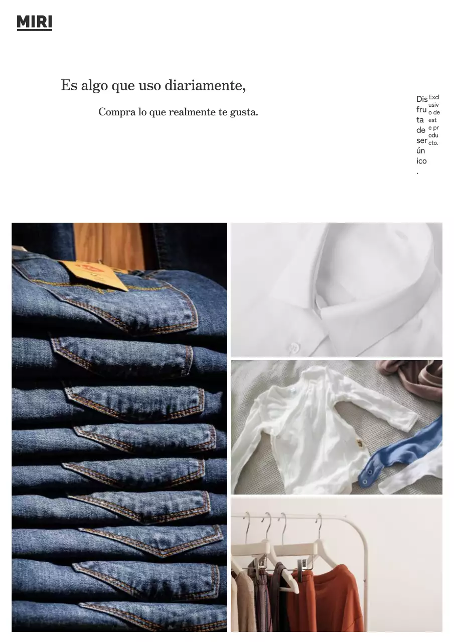 Productos de confección sencillos en negro y azul oscuro PR