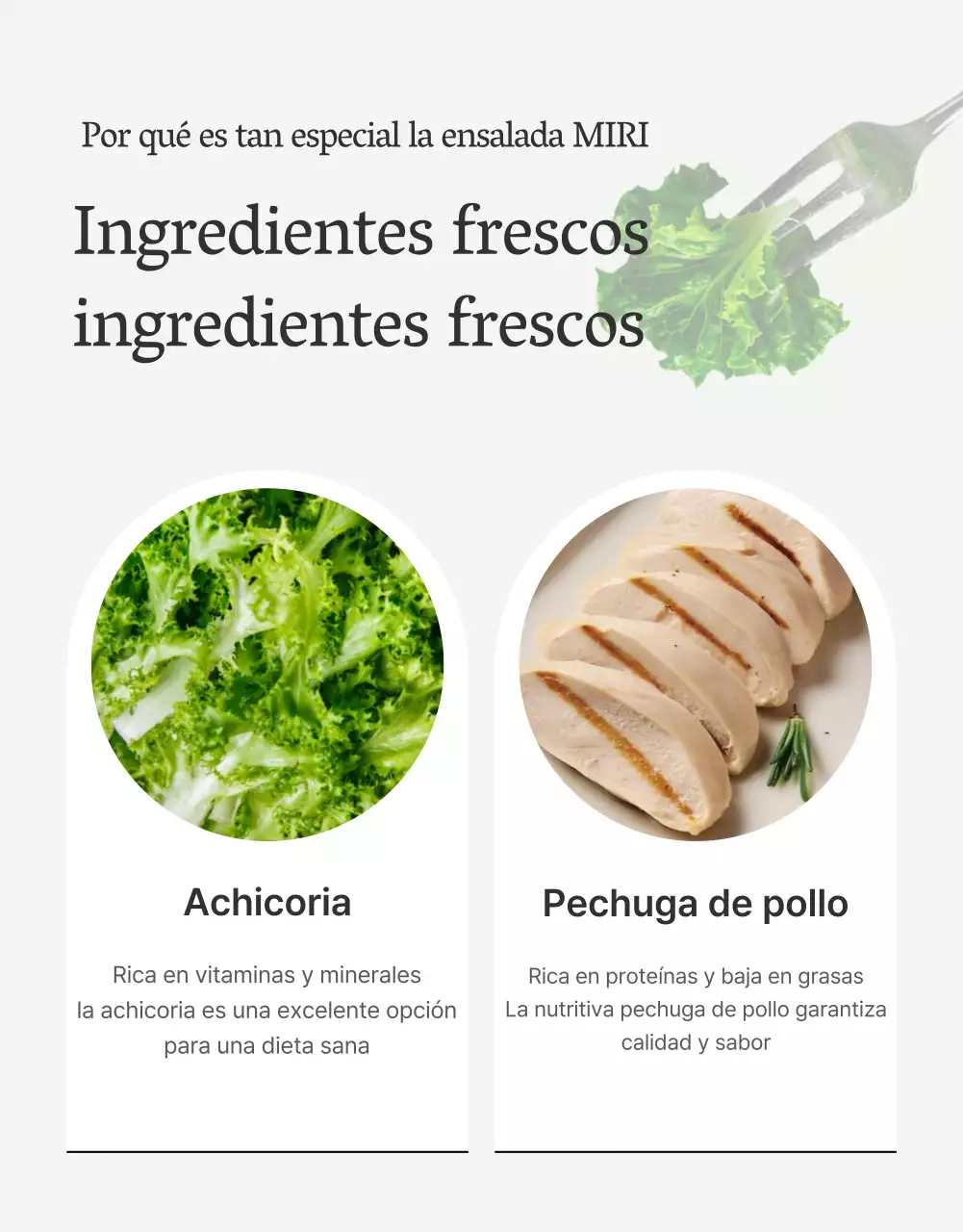 Promover un simple detalle de ensalada de judías verdes blancas y claras