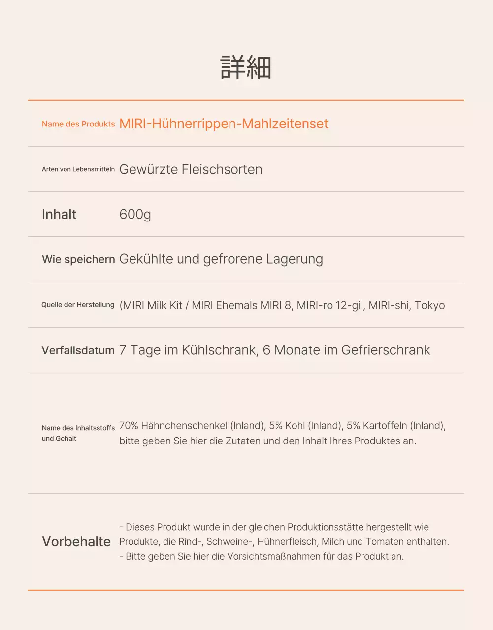 Förderung der orangefarbenen und elfenbeinfarbenen Grundnahrungsmittel und worauf zu achten ist