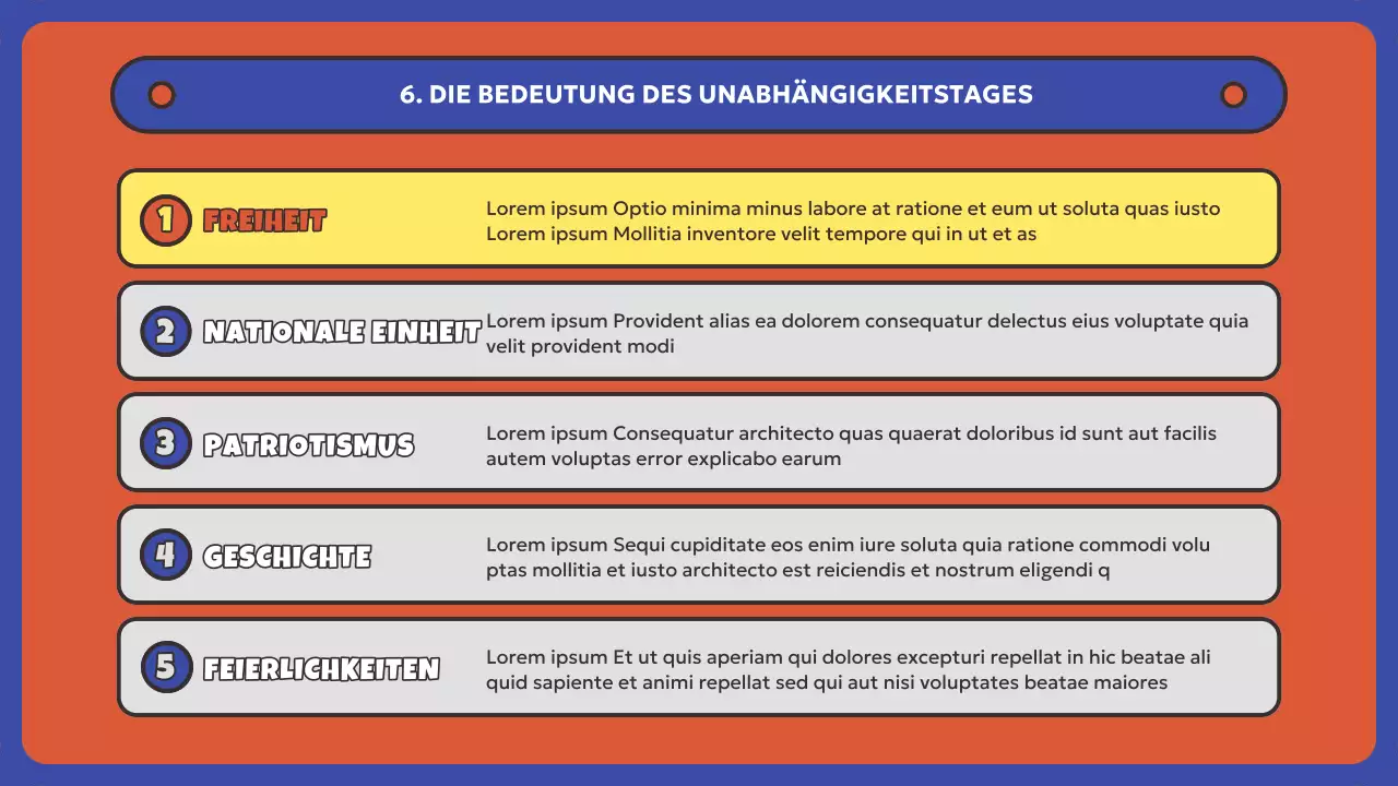 Rote und blaue Ressourcen zum amerikanischen Unabhängigkeitstag