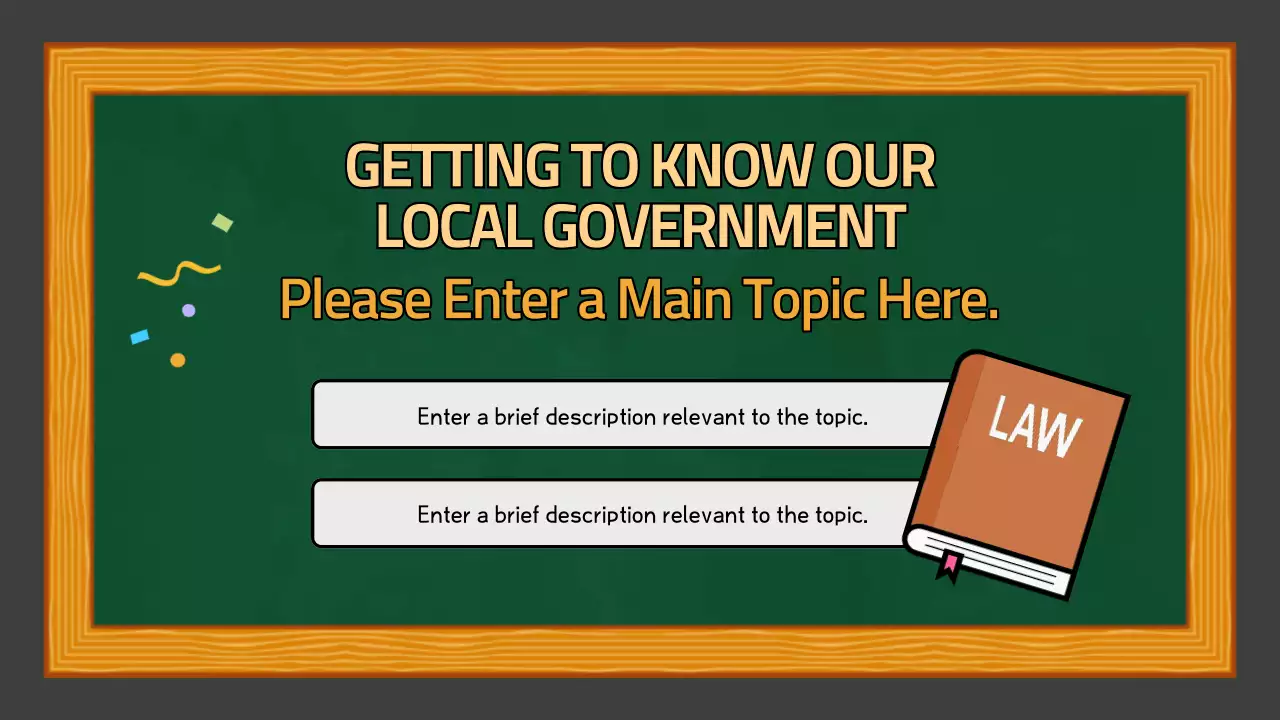 Green Traditional Education Guide Presentation