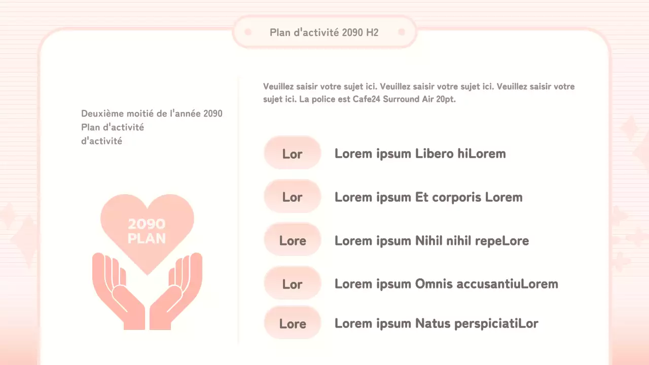 Matériel de formation du Corps rose et du Corps rouge